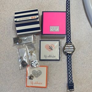 Keeps Collection Watch & 5 charms